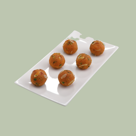 Agra Sweets Banjara Badam Pista Motichoor Laddu