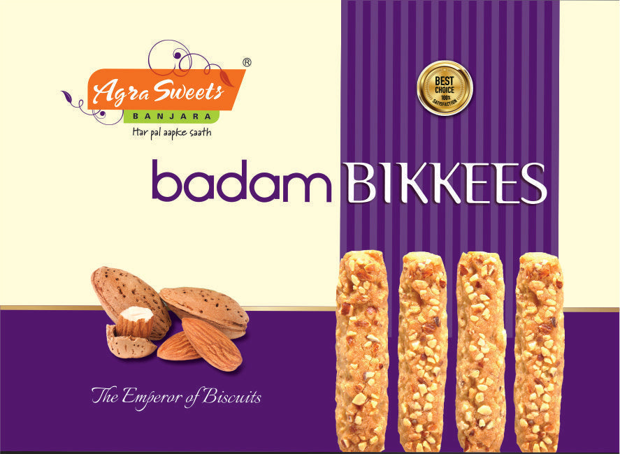 Agra Sweets Banjara Badam Bikkies