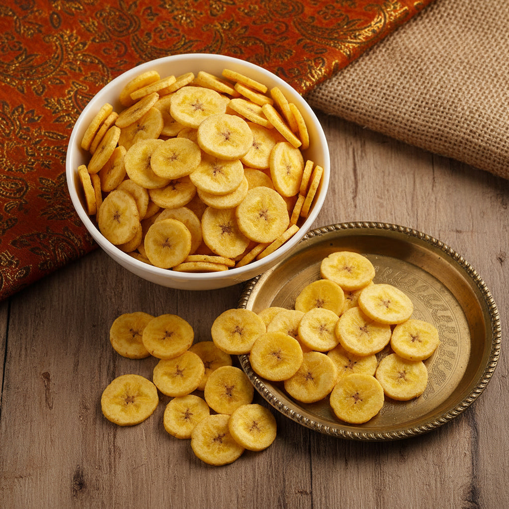 Agra Sweets Banjara Banana Chips Salted