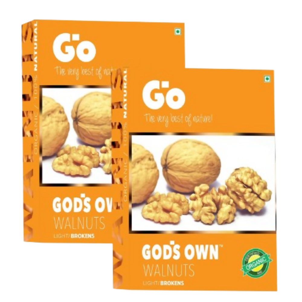 Go Organic Light Broken Walnut Kernels