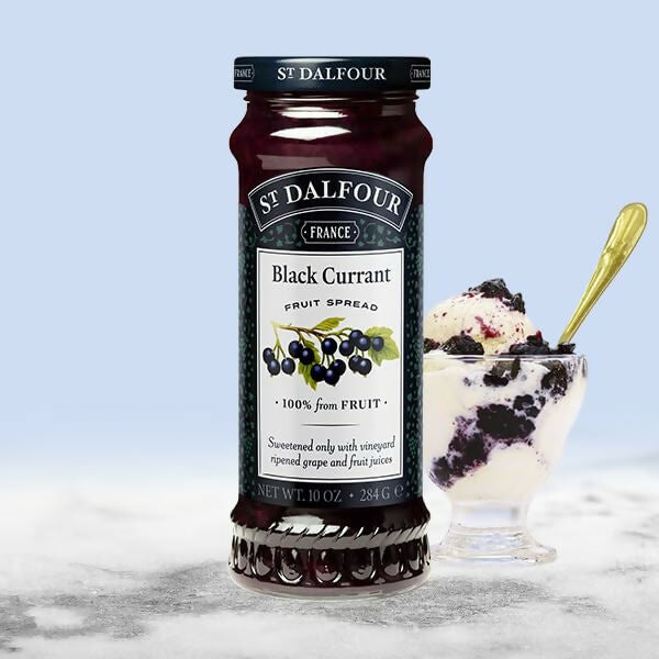 ST. DALFOUR Black Currant Fruit Spread