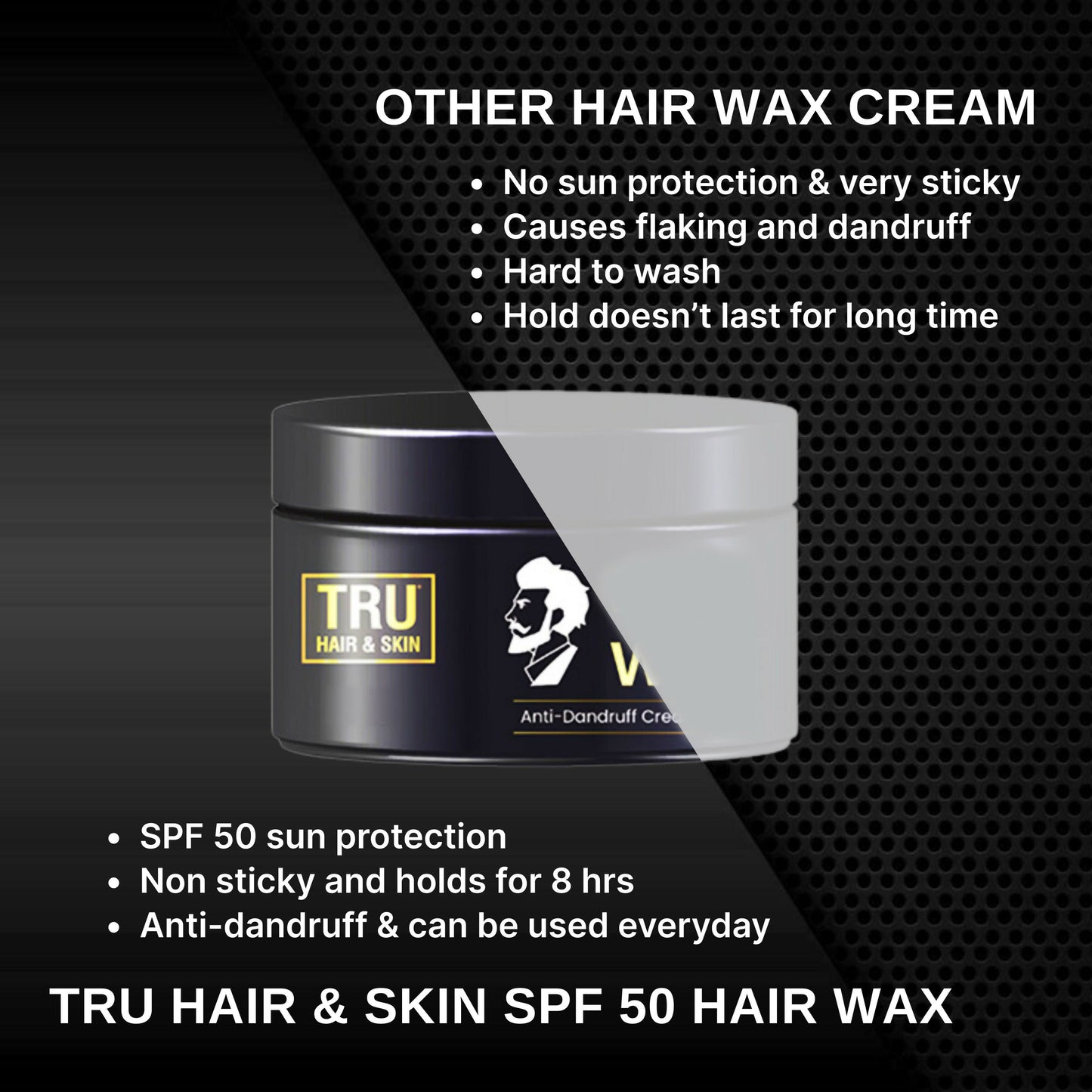 Tru Hair & Skin Spf 50 Styling Cream