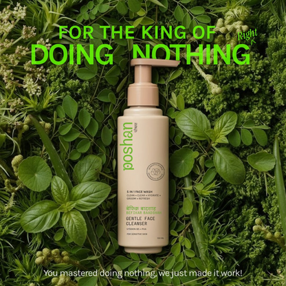 Poshan Skincare Befikar Baadshah Gentle Face Cleanser
