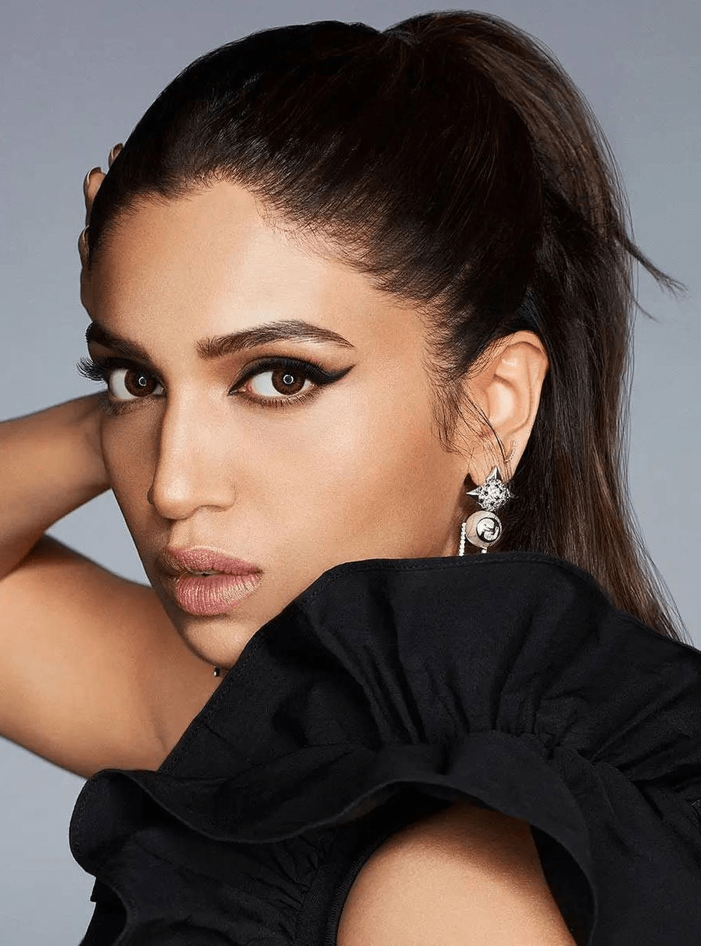 Bhumi Pednekar Wearing OH Celeste Nova Earrings