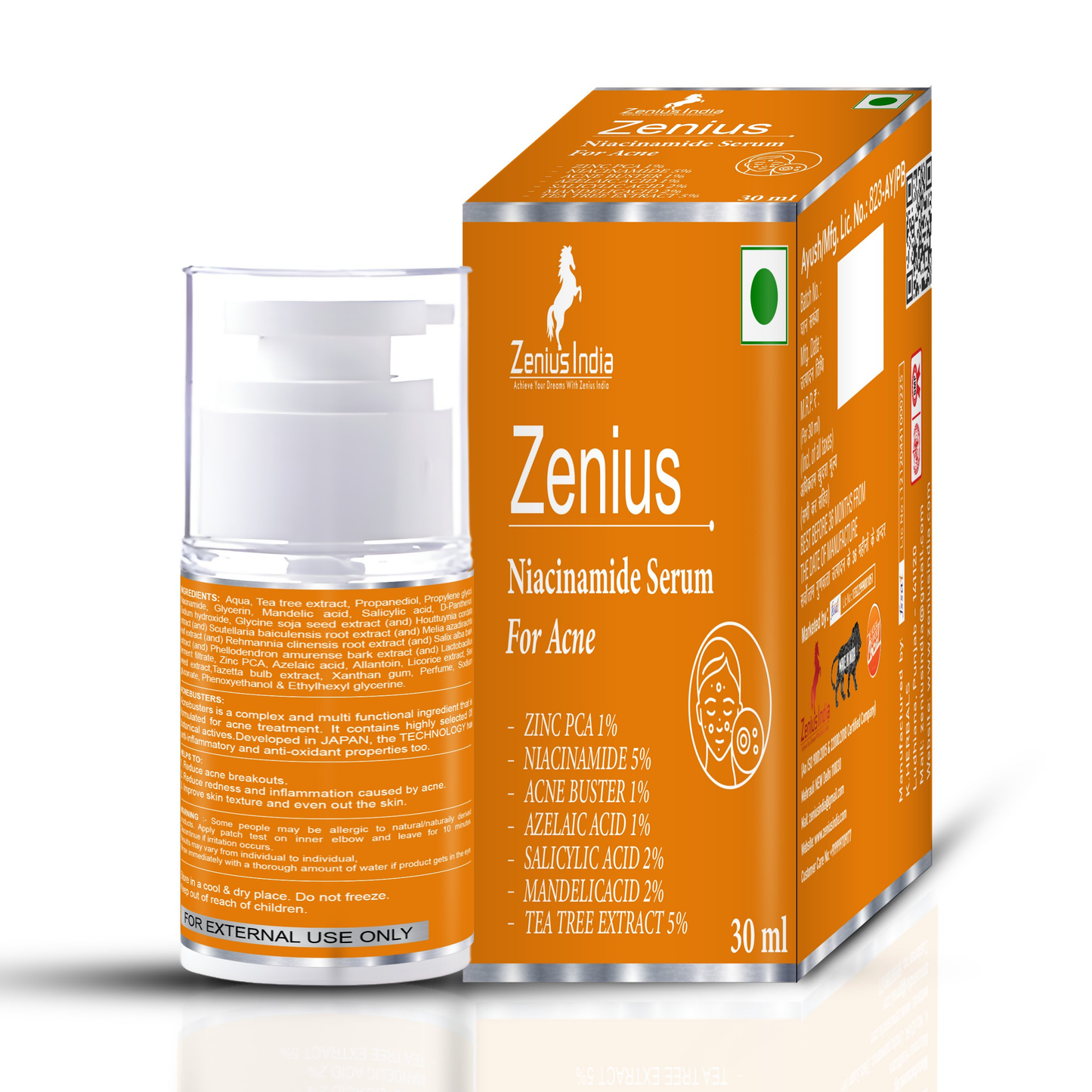 Zenius Niacinamide Serum for Face Acne