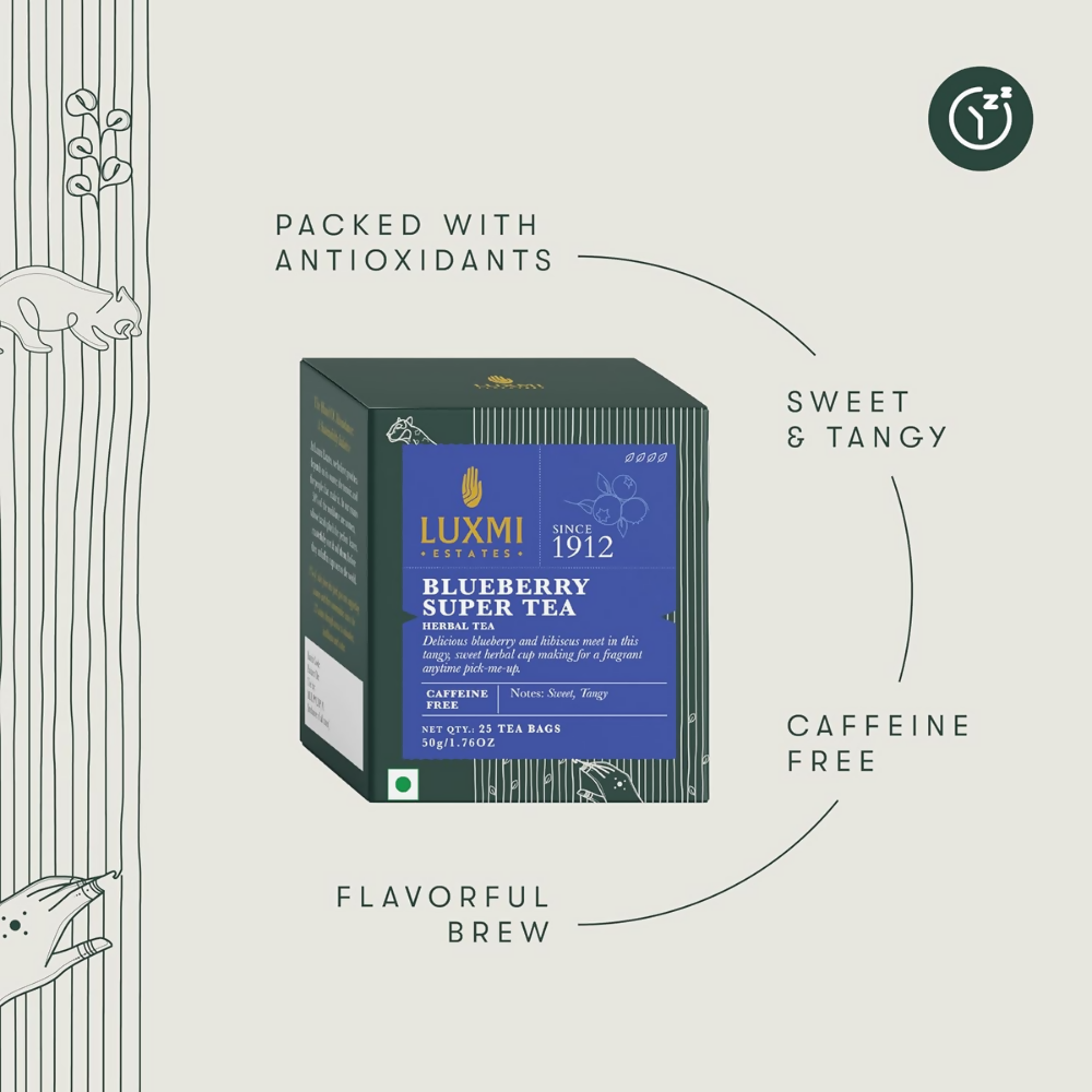 Luxmi Estates Blueberry Super Herbal Infusion