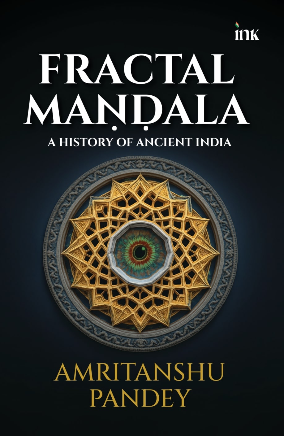 BluOne Ink Fractal Mandala: A History of Ancient India by Amritanshu Pandey