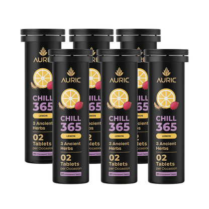 Auric Chill 365 Tablets | Lemon Flavour