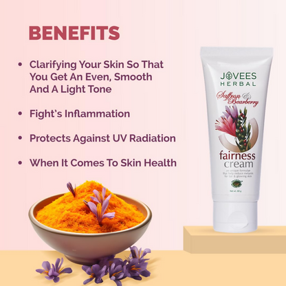 Jovees Herbal Ayurveda Essence of Saffron Anti Blemish Pigmentation Cream