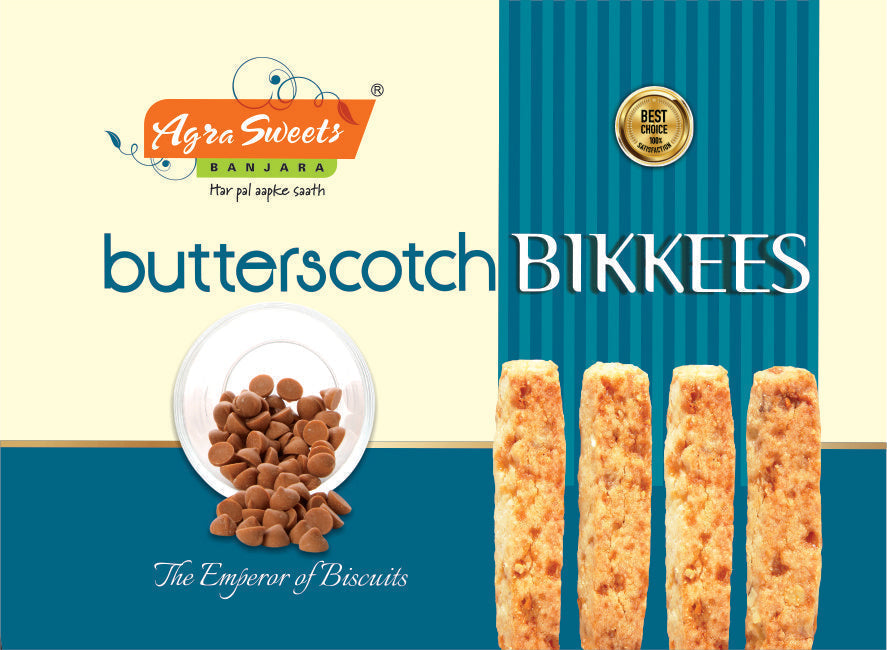 Agra Sweets Banjara Butterscotch Bikkies