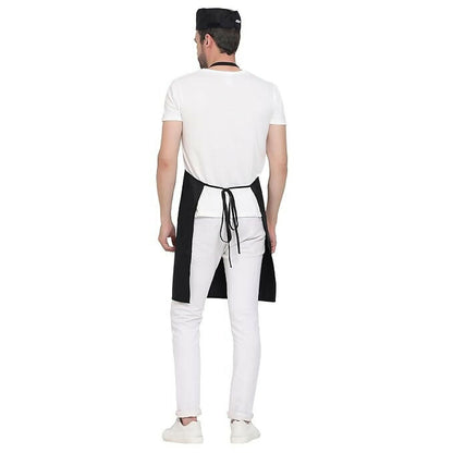 Uniformer Kitchen Apron For Men & Women-Black (Pack of 12)