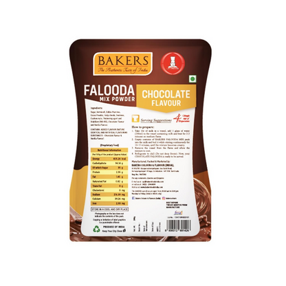 BAKERS Chocolate, Mawa Kulfi and Butter Scotch Flavour Falooda Mix Powder