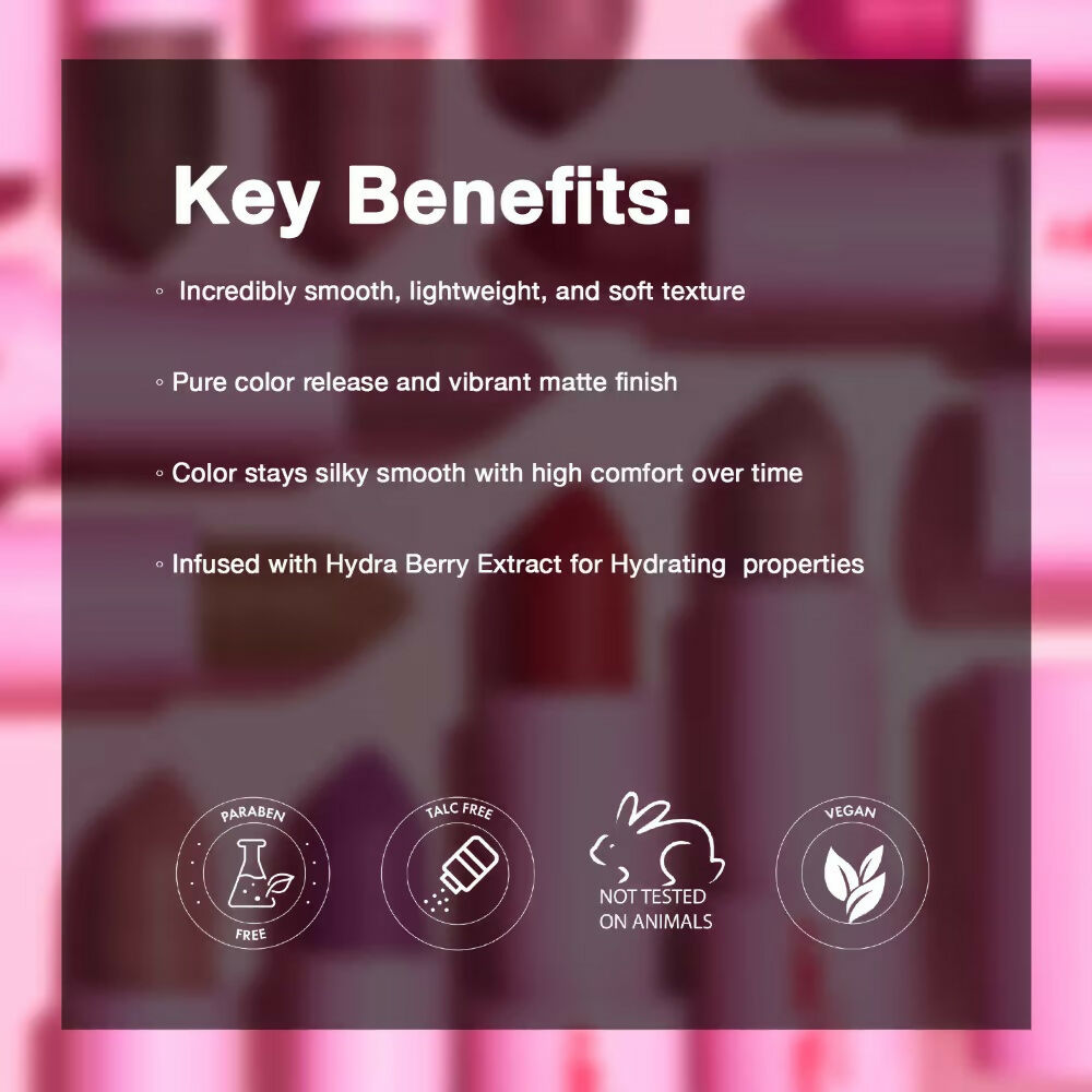 Joyology Beauty Matte-Tastick Lipstick - Tempting Tulle