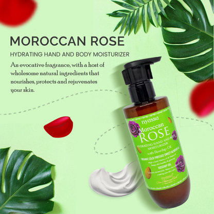 Nyassa Moroccan Rose Hand And Body Moisturizer