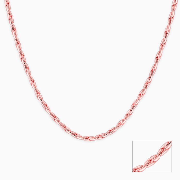 Rose Gold Rhythmic Rain Chain