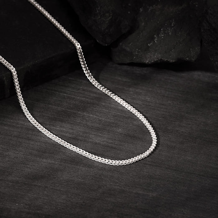 Silver Classic Love Chain for Him