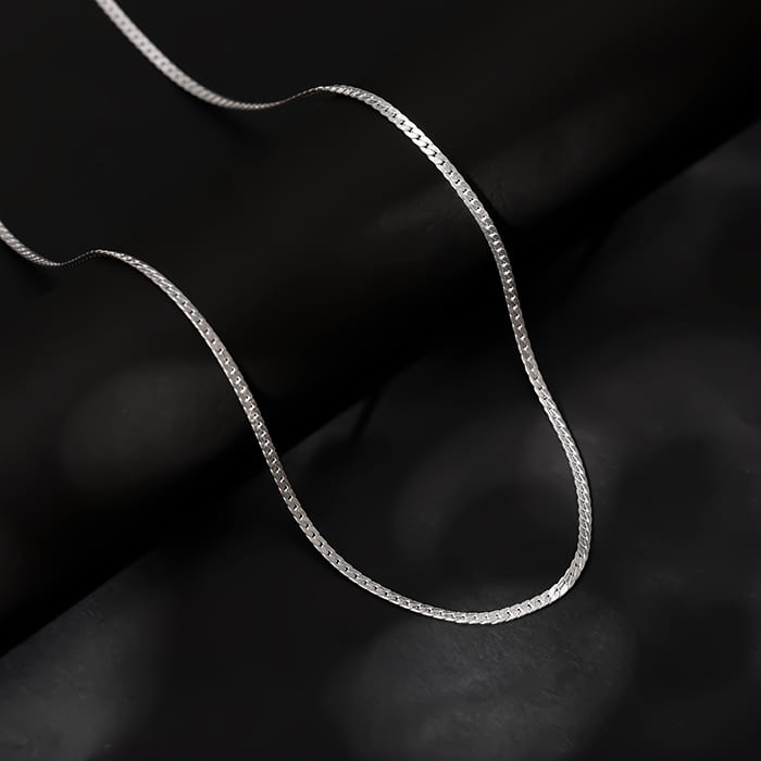 Aditya Roy Kapur Silver Verdure Chain For Him