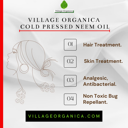 Village-Organica Cold Pressed Neem Oil