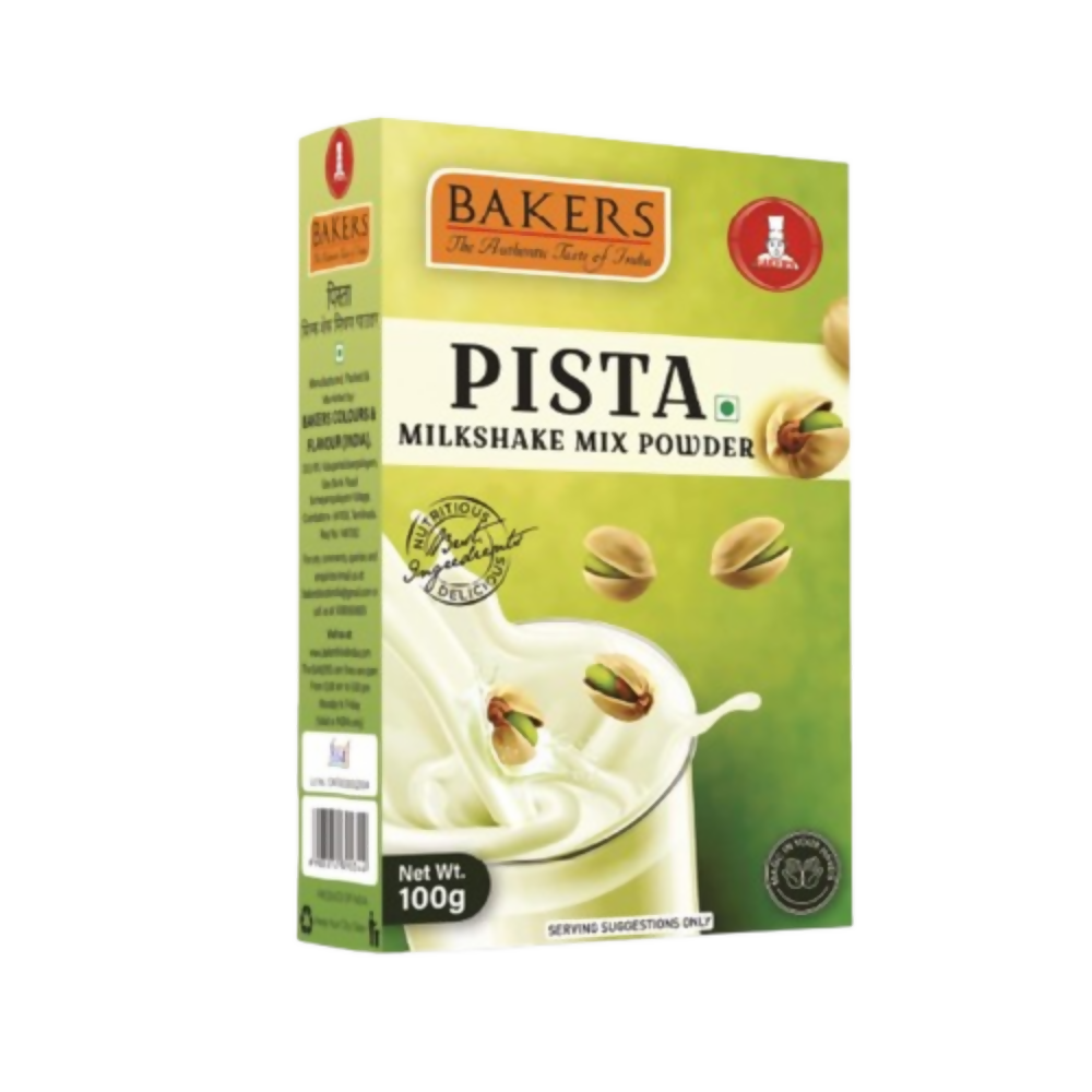 BAKERS Milk Shake Mix Powder - Pista Flavor