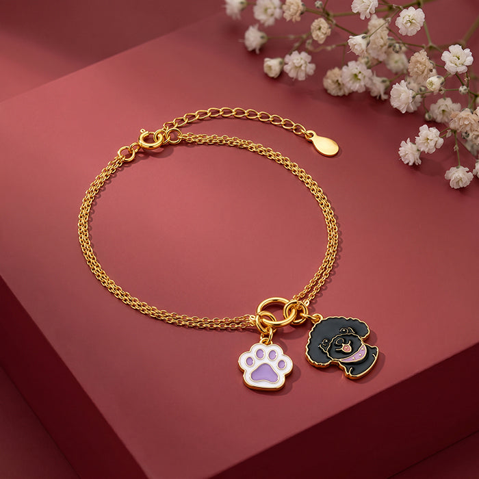 Golden Furloom Charm Bracelet