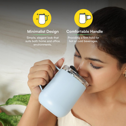 Udyan Tea Stainless Steel Insulated Mug - Frost Blue