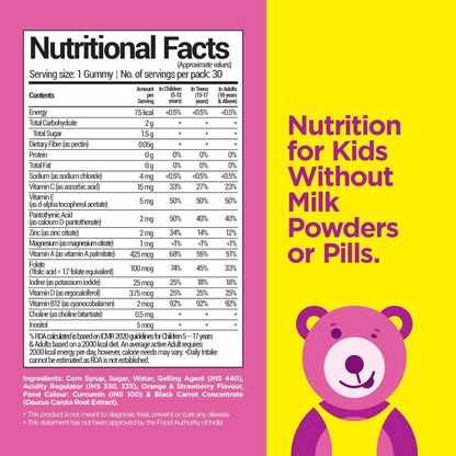 NutriBears Kids Multivitamin Gummies