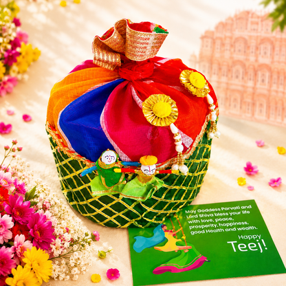 SweeDesi Teej Ghewar Hamper