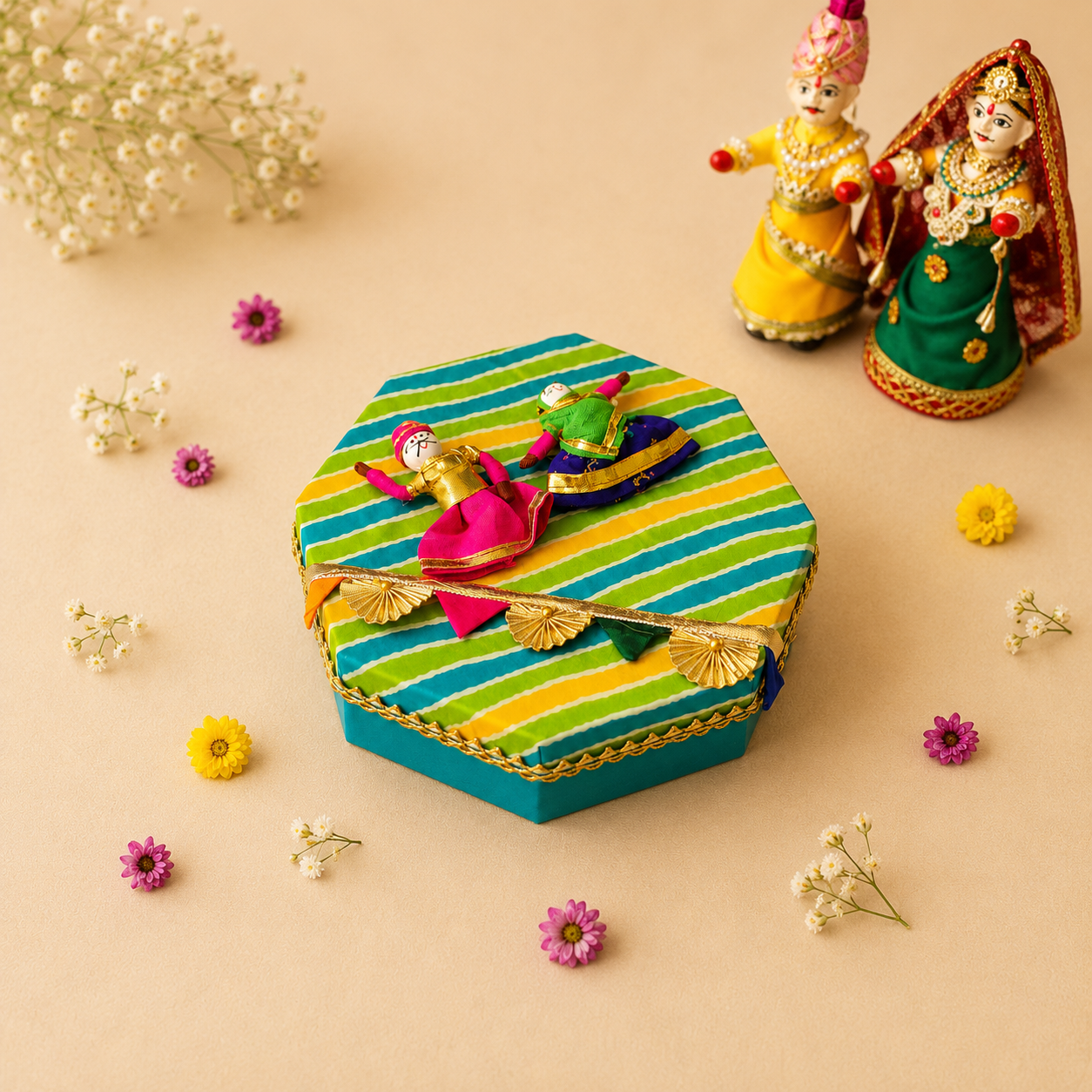 SweeDesi Ghewar Hamper 1