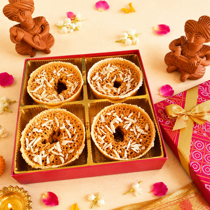 SweeDesi Royal Ghewar Hamper