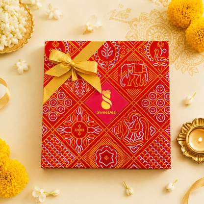 SweeDesi Royal Ghewar Hamper