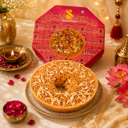 SweeDesi Meetha Ghewar - 1Pc