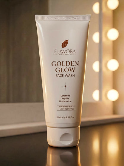 Flawora Golden Glow Face Wash