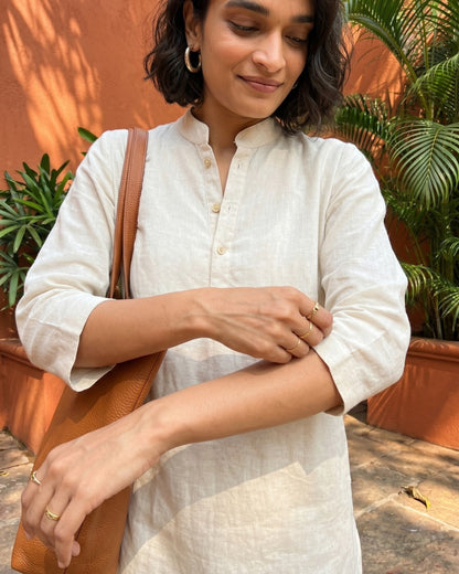 Gharana India Aira Cream Coord Set