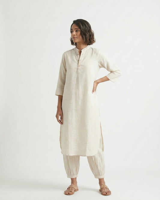 Gharana India Aira Cream Coord Set