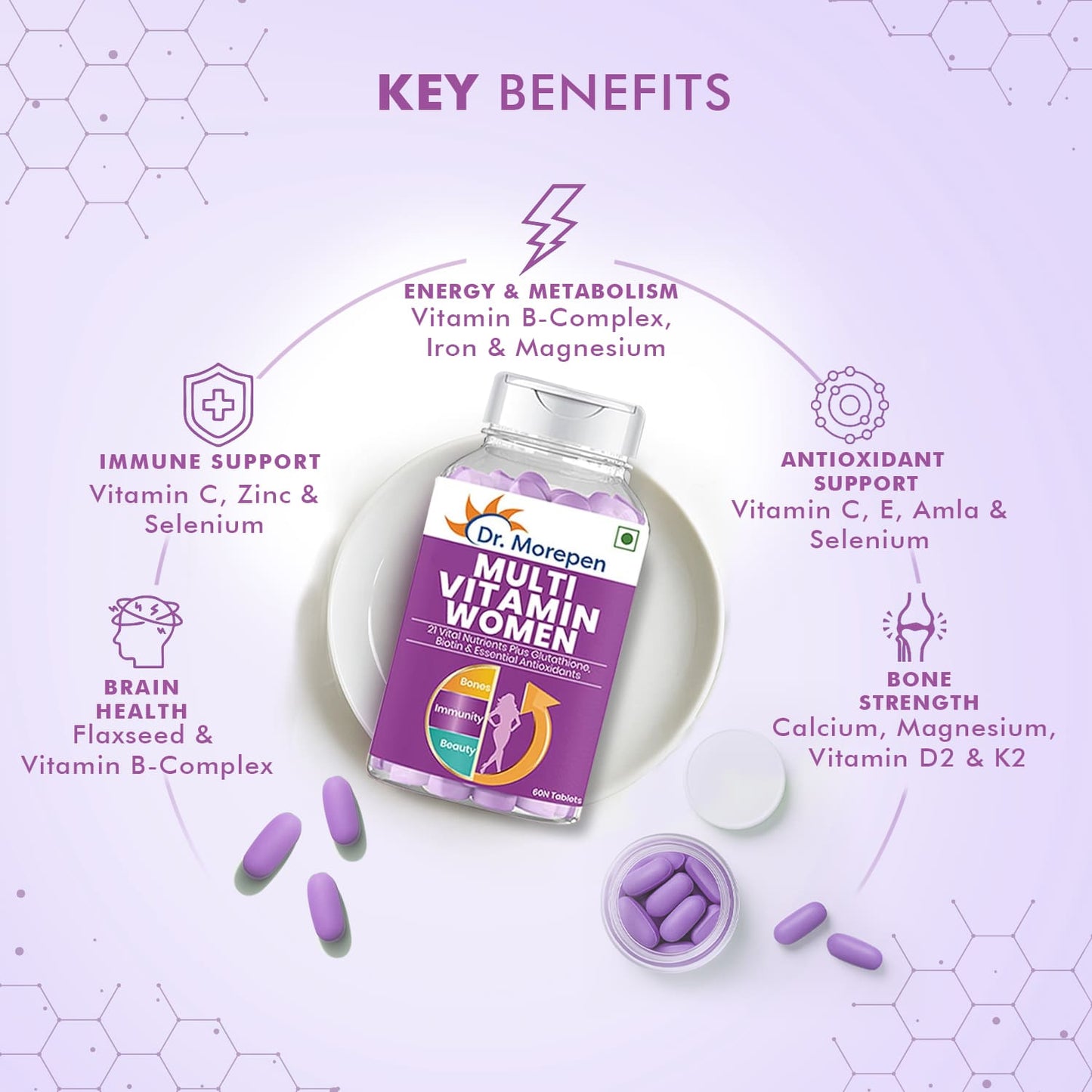 Dr Morpen Multivitamin For Women Tablets