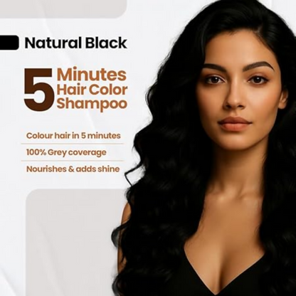 Bsy 5-Min Natural Hair Color Black
