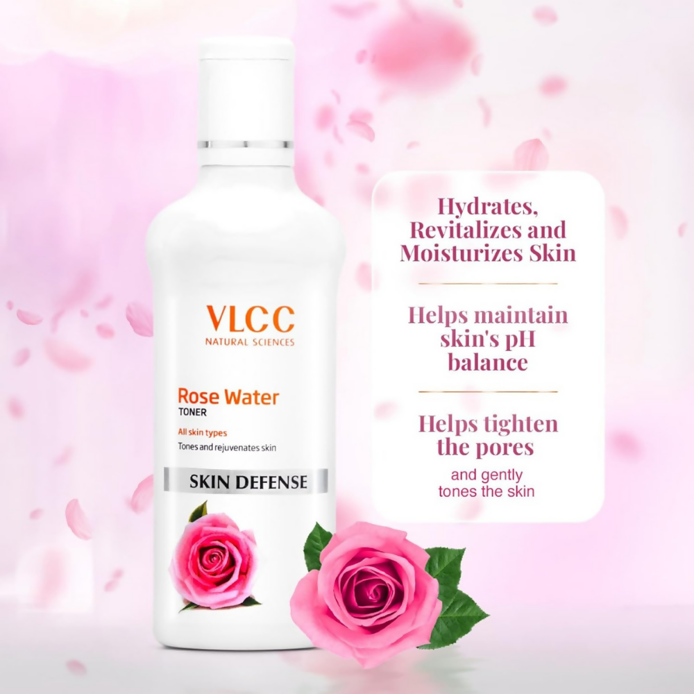VLCC Sandal Cleansing Milk and rose water toner