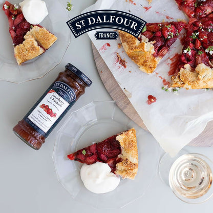 ST. DALFOUR Strawberry & Rhubarb Fruit Spread