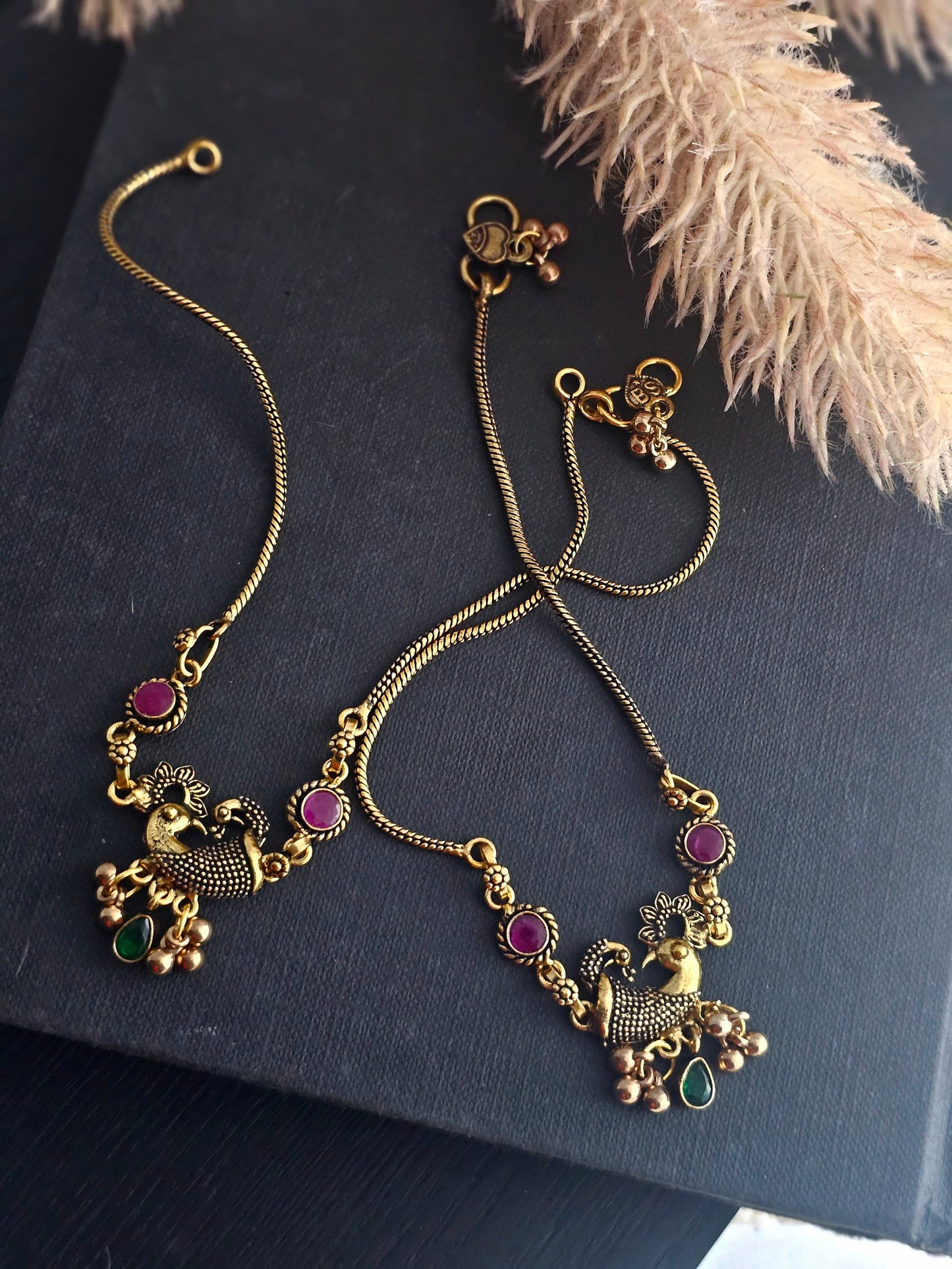 Amara’s Golden Whisper Anklet