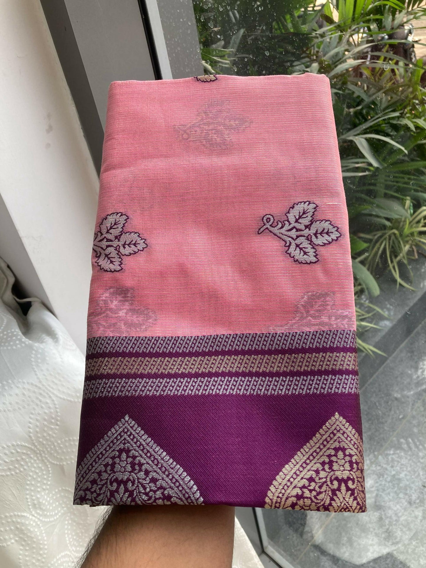 Teeya Creation New Trendy Wedding Wear Banarasi Silk Saree-Pink