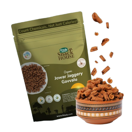 Frissly Organics Jowar Jaggery Gavvalu