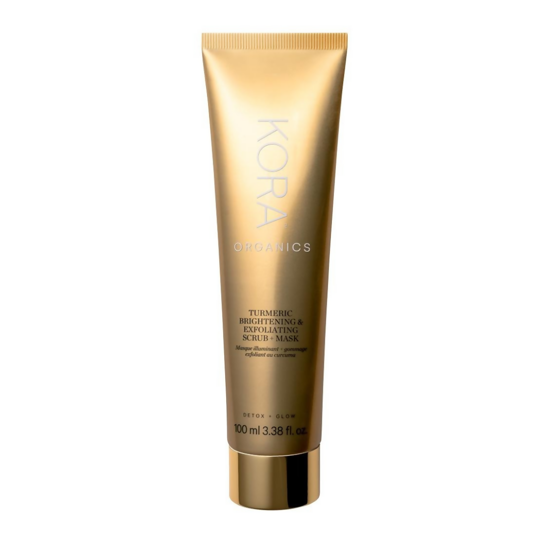 Kora Organics Turmeric Brightening & Exfoliating Scrub+ Mask With Rosehip