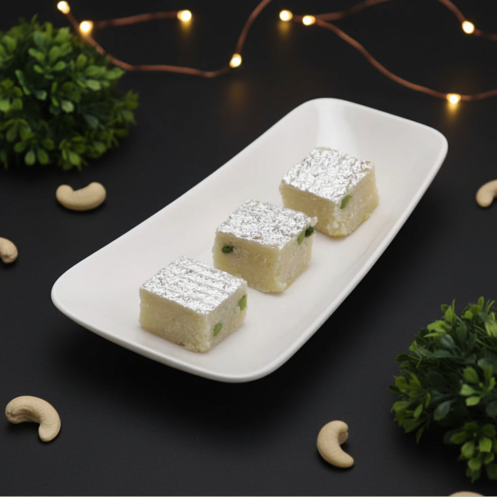 Agra Sweets Banjara Danedar Badam Burfi