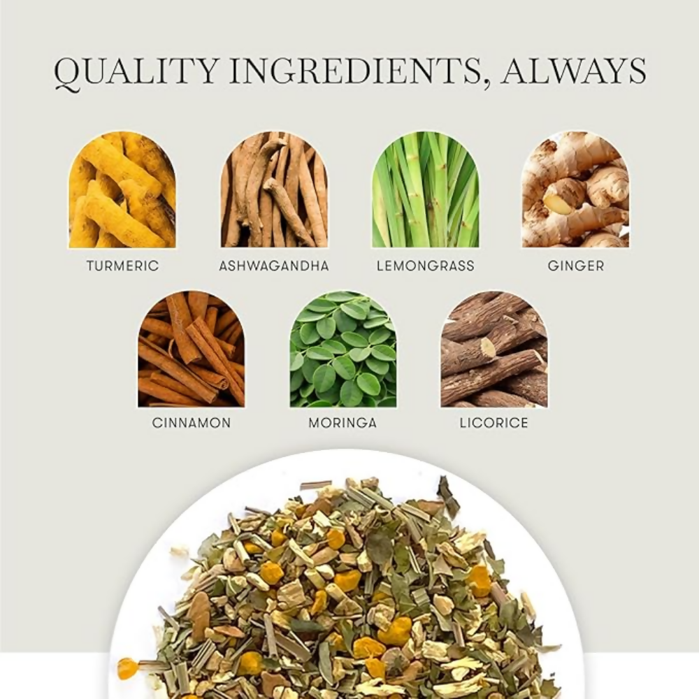 Luxmi Estates Astounding Ashwagandha  Certified Organic Herbal Infusion