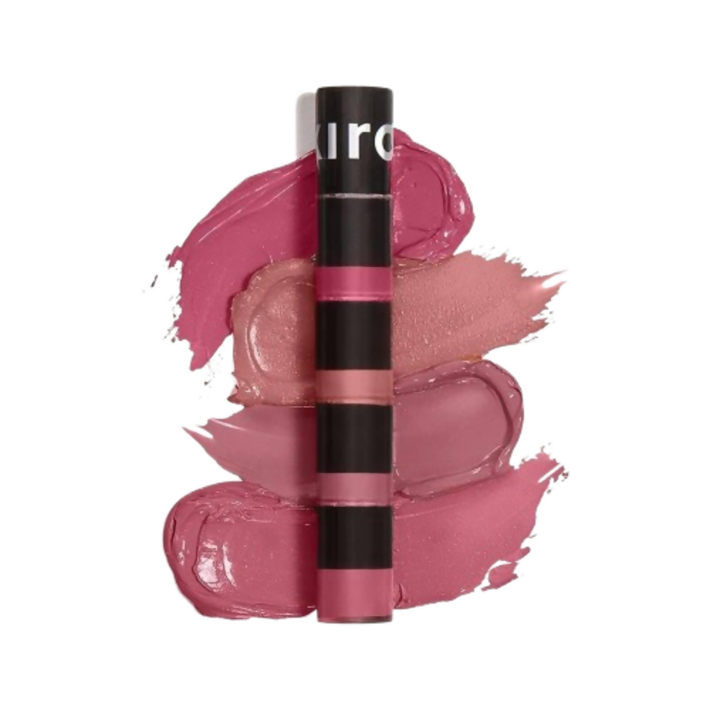 Kiro Four Play Non-Stop Airy Matte Liquid Lip Stack  Paramount Pink