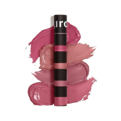 Kiro Four Play Non-Stop Airy Matte Liquid Lip Stack  Paramount Pink