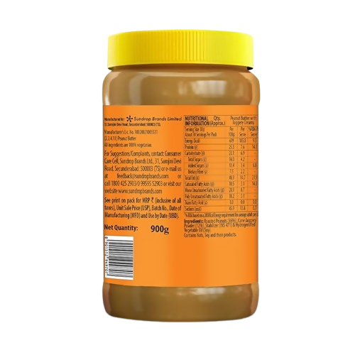 Sundrop Peanut Butter With Jaggery, Creamy