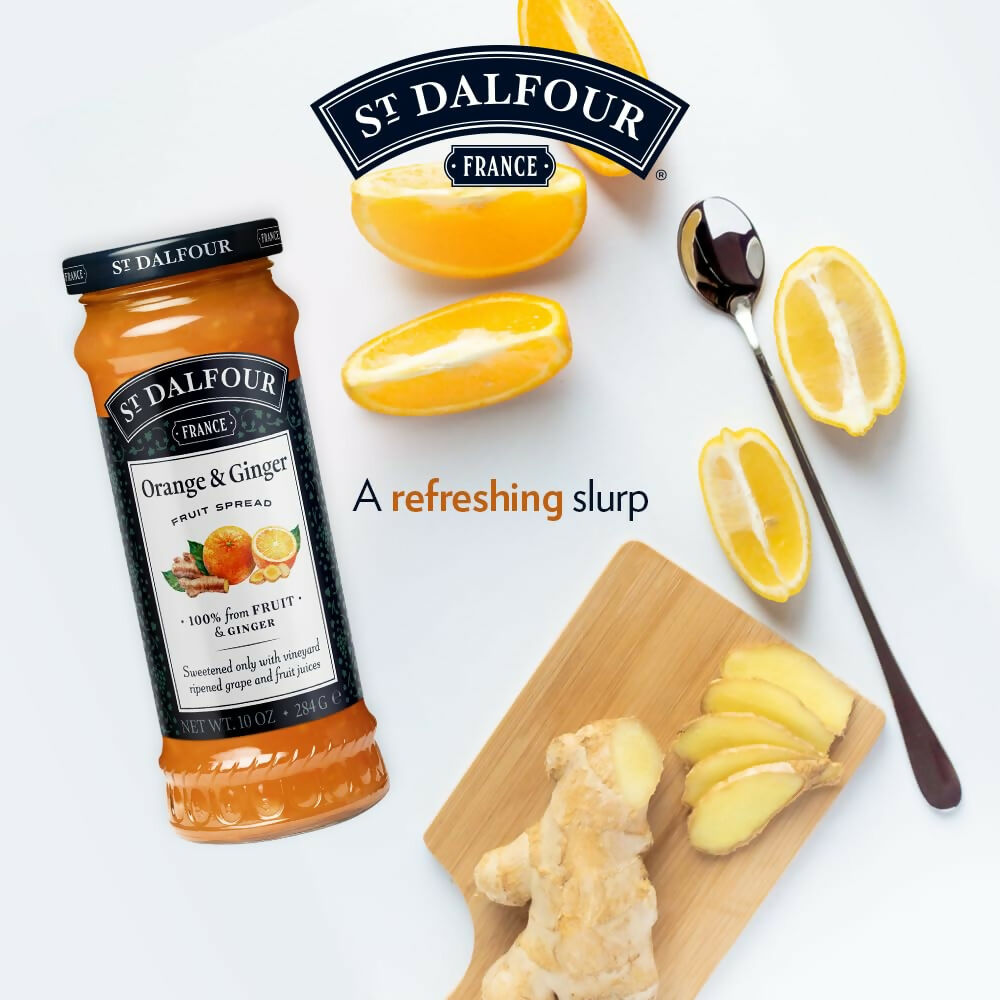 ST. DALFOUR Orange & Ginger Fruit Spread