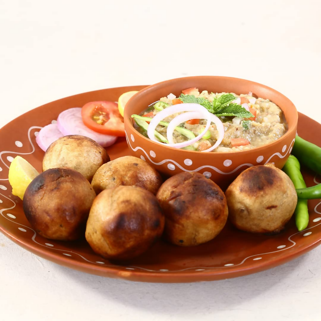 Village-Organica Sattu Powder Hand-Pounded Black Chana Flour