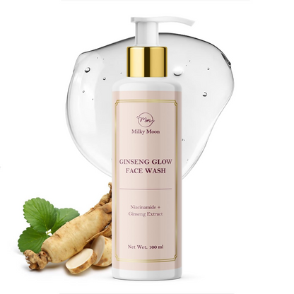 Milky Moon Ginseng Glow Face Wash With Niacinamide